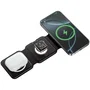 BASE DE CARGA INALAMBRICO 3en1 MAGSAFE NEGRO VENTION
